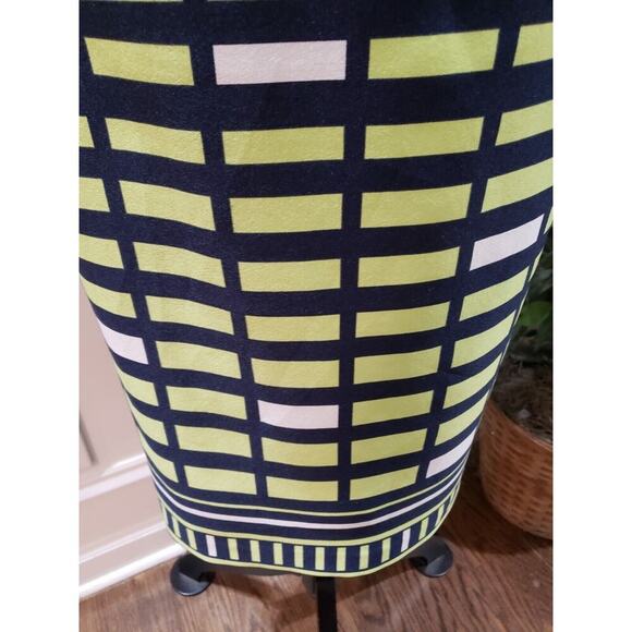 Maya Brooke Women's Multicolor Round Neck Sleeveless Knee Length Dress Size 12 - Picture 5 of 14